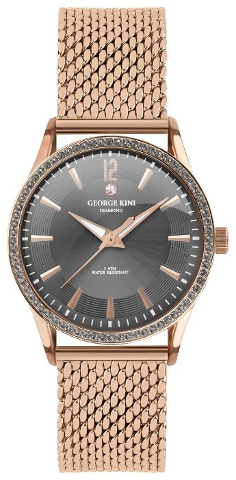 GK.25.R.9R.2.R.9  кварцевые наручные часы George Kini "BRILLIANT"  GK.25.R.9R.2.R.9